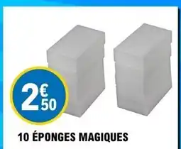 E.Leclerc 10 éponges magiques offre