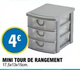 E.Leclerc Mini tour de rangement offre