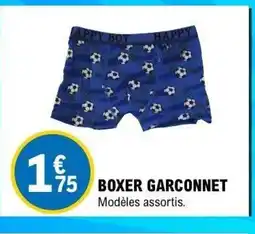 E.Leclerc Boxer garconnet offre