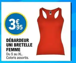 E.Leclerc Débardeur uni bretelle femme offre