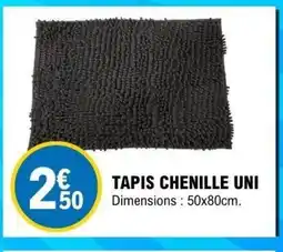 E.Leclerc Tapis chenille uni offre