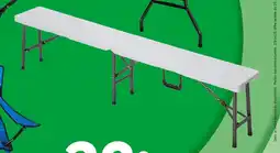 E.Leclerc Banc pliant blanc offre