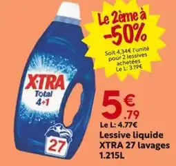 La Foir'Fouille XTRA Lessive liquide offre