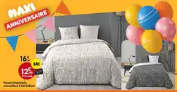 La Foir'Fouille Parure imprimée microfibre offre