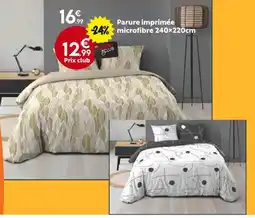 La Foir'Fouille Parure imprimée microfibre offre