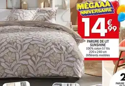 La Foir'Fouille Parure de lit sunshine offre