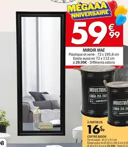 La Foir'Fouille Miroir Mae offre