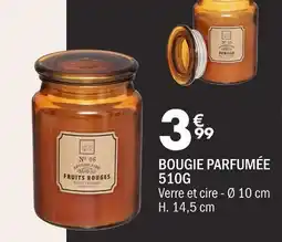 La Foir'Fouille Bougie Parfumée Fruits Rouges offre