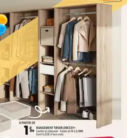 La Foir'Fouille Rangement tiroir DRESSY+ offre