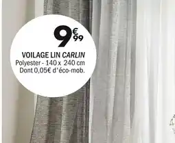 La Foir'Fouille Voilage lin Сarlin offre