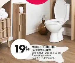 La Foir'Fouille Meuble dérouleur papier WC Holm offre