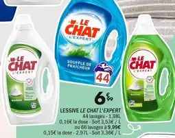 La Foir'Fouille LE CHAT Lessive L'Expert offre