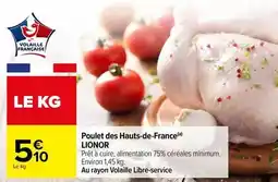 Carrefour Market Lionor - poulet des hauts-de-france offre