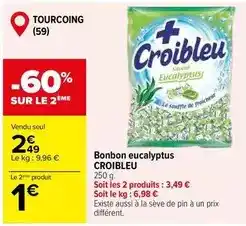 Carrefour Market Croibleu - bonbon eucalyptus offre
