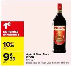 Carrefour Market Picon - apéritif bière offre