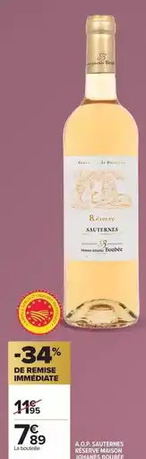 Carrefour Market Sombrero - bière aromatisée tropical offre