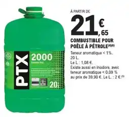 E.Leclerc Brico Combustible pour poêle à pétrole offre