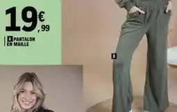 E.Leclerc Pantalon en maille offre