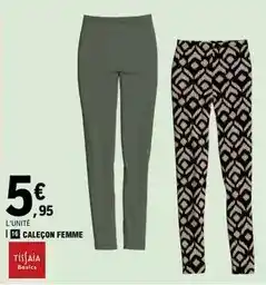 E.Leclerc Tissaia - caleçon femme offre