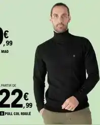 E.Leclerc Pull col roule offre