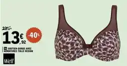 E.Leclerc Well - soutien-gorge avec armatures tulle design offre