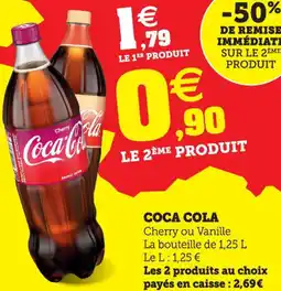 Super U Coca cola offre