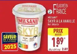 ALDI Skyr à la vanille offre