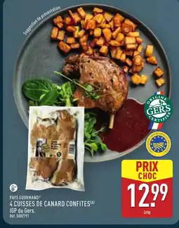 ALDI 4 cuisses de canard confites offre