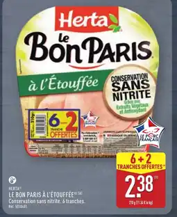 ALDI Le bon paris à l'étouffée offre
