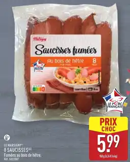 ALDI 8 saucisses offre