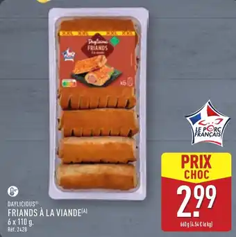 ALDI Friands à la viande offre