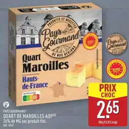 ALDI Quart de maroilles aop offre