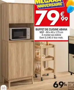 La Foir'Fouille Buffet de cuisine abana offre