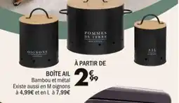 La Foir'Fouille Boîte ail offre