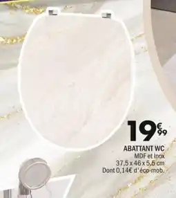 La Foir'Fouille Abattant wc offre