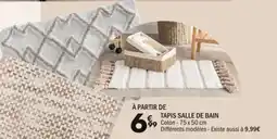 La Foir'Fouille Tapis salle de bain offre