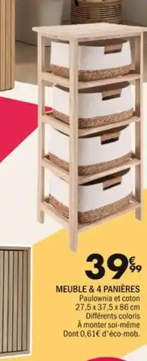 La Foir'Fouille Meuble & 4 panières offre