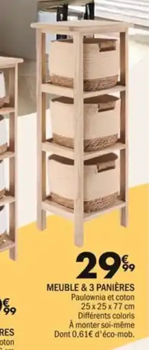 La Foir'Fouille Meuble & 3 panières offre