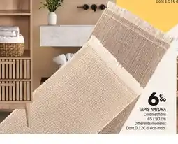 La Foir'Fouille Tapis natura offre