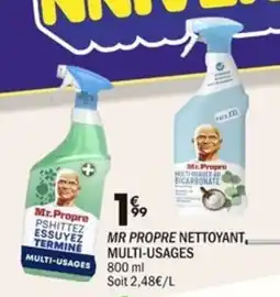 La Foir'Fouille MR PROPRE Nettoyant multi-usages offre