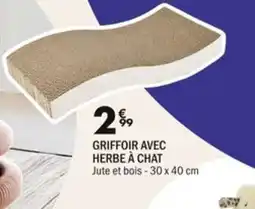 La Foir'Fouille Griffoir avec herbe à chat offre