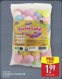 ALDI SWEETLAND Soucoupes citriques offre