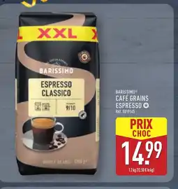 ALDI BARISSIMO Café grains espresso offre