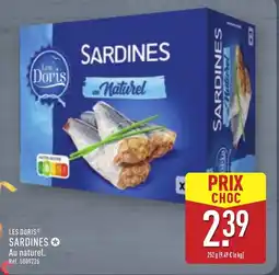 ALDI LES DORIS Sardines offre