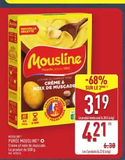 ALDI MOUSLINE Purée mousline offre