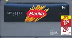 ALDI BARILLA Spaghetti offre