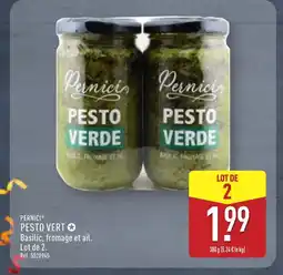 ALDI PERNICI Pesto vert offre
