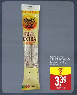 ALDI TESOROS DEL SUR 2 fuets extra offre