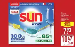 ALDI SUN Tablettes lave-vaisselle offre