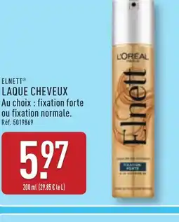 ALDI ELNETT Laque cheveux offre